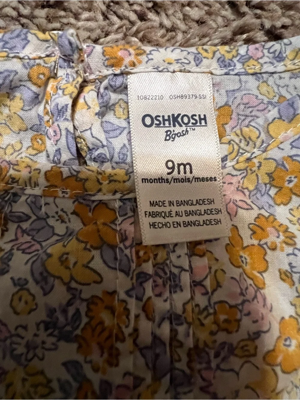 OshKosh Bgosh lightweight floral